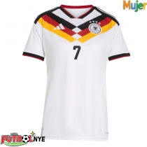 Camiseta Alemania Kai Havertz #7 Primera Equipación para mujer Mundial 2026 manga corta